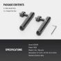 NEEWER 2 Pack Mini Rotatable Handles for Phone Cage