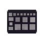 Bumblebee Stencil (QS540) Multi-Function Universal BGA Reballing Stencil 0.3 / 0.35 / 0.4 / 0.5 / 0.6 / 0.8 (MEGA-IDEA)