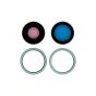 iPhone 16 / 16 Plus Back Camera Lens With Bracket & Bezel Teal (2 Piece Set)