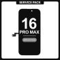 iPhone 16 Pro Max LCD with Touch Black SERVICE PACK