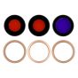 iPhone 16 Pro / 16 Pro Max Back Camera Lens With Bracket & Bezel Desert Titanium (3 Piece Set)