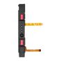 Nintendo Switch Plastic Rail (Right+Left) With Flex Cable (Red)
