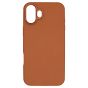 Brilliance LUX iPhone 16 Luxury Vegan Soft Premium PU Leather Magnetic Cover with Metal Camera Case Khaki