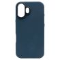 Brilliance LUX iPhone 16 Luxury Vegan Soft Premium PU Leather with Metal Camera Case Blue