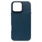 Brilliance LUX iPhone 16 Pro Max Luxury Vegan Soft Premium PU Leather with Metal Camera Case Blue