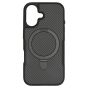 Brilliance LUX iPhone 16 TPU+PC Magnetic Airbag Anti-fall Phone Case Black