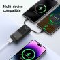 TRUSMI Mini Power Bank Black with Digital Display PB06-011 (22.5W) (10000mAh)