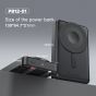 TRUSMI 15W Magnetic Wireless Power Bank Black with C+L Cable & Kickstand  PB12-01 (10000mAh)