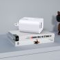 TRUSMI 20W Dual USB & Type-C White Fast Charger