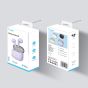 TRUSMI Semi-In-Ear Wireless Headphones Purple