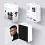 TRUSMI ENC Zinc Alloy Metal Semi-in-Ear Wireless Headphones Gray