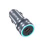 TRUSMI 55W 2 Type C & USB-L Metal Car Charger Sliver