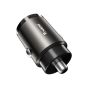 TRUSMI 60W USB & Type C Metal Fast Car Charger Gray