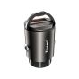 TRUSMI 60W USB & Type C Metal Fast Car Charger Gray