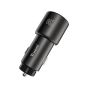 TRUSMI 66W USB & Type C Metal Fast Car Charger Gray