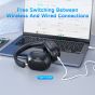 TRUSMI ANC Wireless Headphones Black