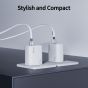 TRUSMI 30W USB & USB-L & Type-C White Fast Charger