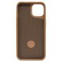 Brilliance LUX iPhone 13 360° Rotating Magnetic Metal Bracket Carbon Fiber Pattern Matte PC+TPU Phone case Gold