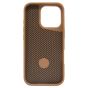 Brilliance LUX iPhone 16 Pro 360° Rotating Magnetic Metal Bracket Carbon Fiber Pattern Matte PC+TPU Phone case Gold