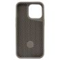 Brilliance LUX iPhone 13 Pro 360° Rotating Magnetic Metal Bracket Carbon Fiber Pattern Matte PC+TPU Phone case Grey