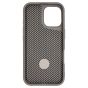 Brilliance LUX iPhone 16 360° Rotating Magnetic Metal Bracket Carbon Fiber Pattern Matte PC+TPU Phone case Grey
