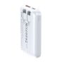 TRUSMI Mini Power Bank White with Digital Display PB06-012 (22.5W) (10000mAh)