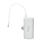 TRUSMI Pocket Base with Built-In Cable Power Bank White PB16-02 5V 2.1A (5000mAh)