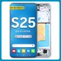 Samsung S25 LCD with Touch + Frame Icy Blue Refurbished
