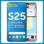 Samsung S25 LCD with Touch + Frame Silver Shadow Refurbished