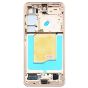 Samsung S25 LCD with Touch + Frame Pink Gold Refurbished