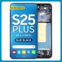 Samsung S25 Plus LCD with Touch + Frame Blue Black Refurbished