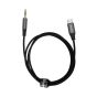 TRUSMI CA50-05 Type-C to 3.5mm Aux Audio Braided Cable (1m)