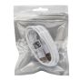 USB to Type C Cable White in Retail Packing
