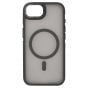 Brilliance LUX iPhone 16E Silicone-Feel Magnetic Hybrid TPU + PC Phone Case Black
