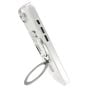 Brilliance LUX iPhone 16E Glitter Sparkle Magnetic Clear TPU + Acrylic with Kickstand Phone Case White