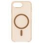 Brilliance LUX iPhone 16E High-Clarity Transparent Clear PC Magnetic Phone Case Gold