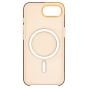 Brilliance LUX iPhone 16E High-Clarity Transparent Clear PC Magnetic Phone Case Gold