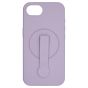 Brilliance LUX iPhone 16E Silicone with BackSide 360° Rotating Wrist Strap Magnetic Phone Case Purple