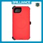 Brilliance HEAVY DUTY iPhone 16E (Pro Series) + Magnetic Case Red + Black