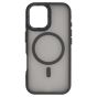 Brilliance LUX iPhone 17 Silicone-Feel Magnetic Hybrid TPU + PC Phone Case Black