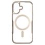 Brilliance LUX iPhone 17 Chrome-Plated Magnetic Clear TPU + Acrylic Phone Case Gray Titanium