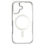 Brilliance LUX iPhone 17 Chrome-Plated Magnetic Clear TPU + Acrylic Phone Case Silver Titanium