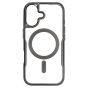 Brilliance LUX iPhone 17 Chrome-Plated Magnetic Clear TPU + Acrylic Phone Case Black Titanium
