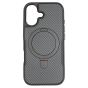 Brilliance LUX iPhone 17 TPU+PC Magnetic Airbag Anti-fall Phone Case Black