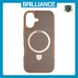 Brilliance LUX iPhone 17 TPU+PC Magnetic Airbag Anti-fall Phone Case Gold