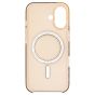 Brilliance LUX iPhone 17 High-Clarity Transparent Clear PC Magnetic Phone Case Gold