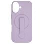 Brilliance LUX iPhone 17 Silicone with BackSide 360° Rotating Wrist Strap Magnetic Phone Case Purple