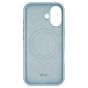 Brilliance LUX iPhone 17 Silicone with BackSide 360° Rotating Wrist Strap Magnetic Phone Case Sky Blue