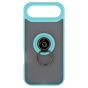 Brilliance LUX iPhone 17 Air Hybrid Shell Anti-shock Ring Kickstand TPU Matte Case Blue