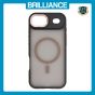 Brilliance LUX iPhone 17 Air Silicone-Feel Magnetic Hybrid TPU + PC Phone Case Desert Titanium